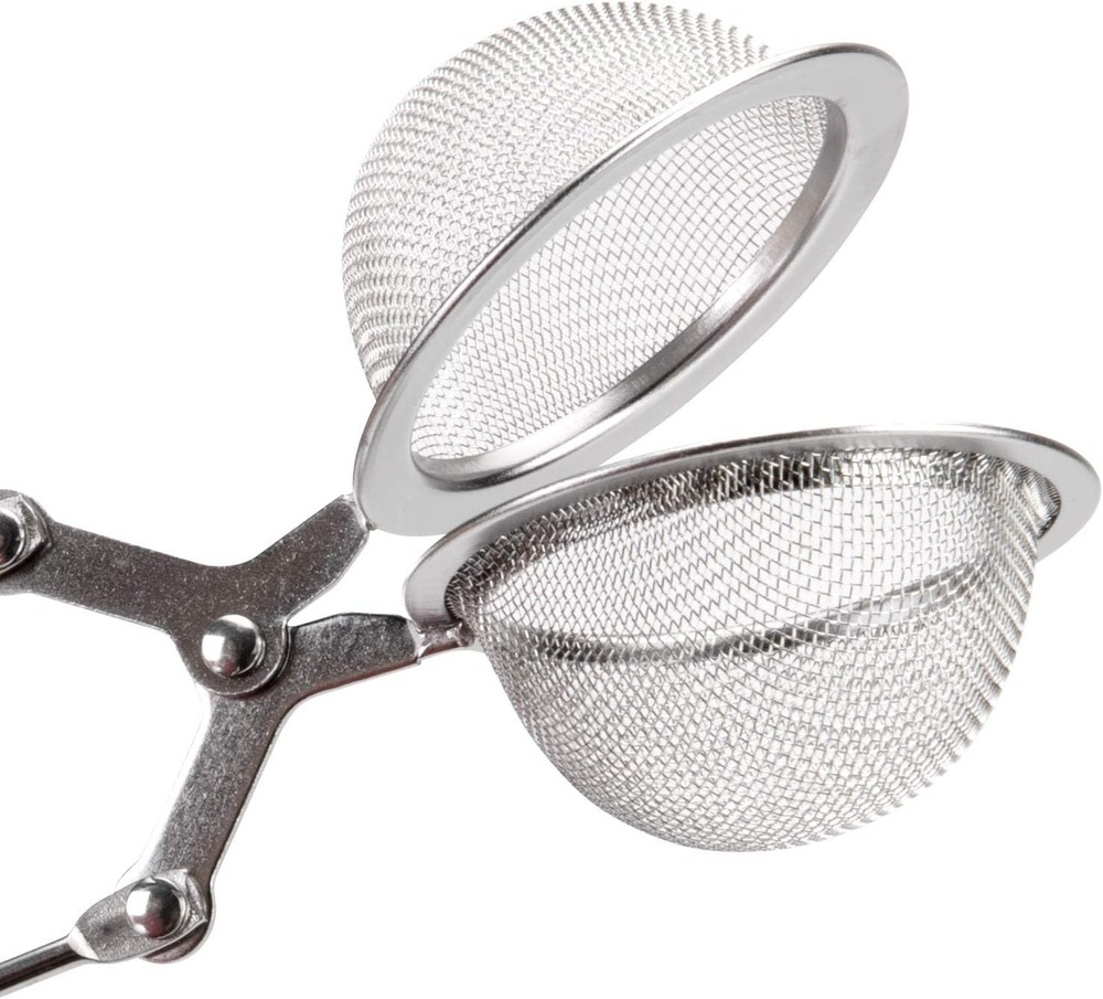 Tea Strainer, 3 Pack Premium Stainless Steel Infuser with Medium, Silver