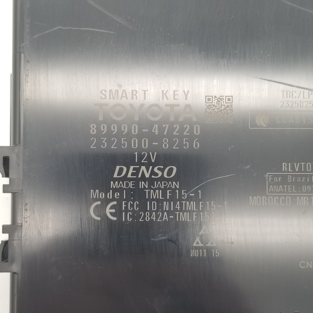 16-18 TOYOTA PRIUS THEFT-LOCKING SECURITY CONTROL MODULE ECM ASSEMBLY