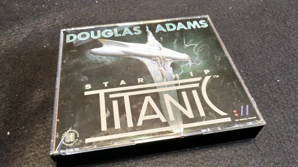 DOUGLAS ADAMS STAR SHIP TITANIC 3 DISC SET
