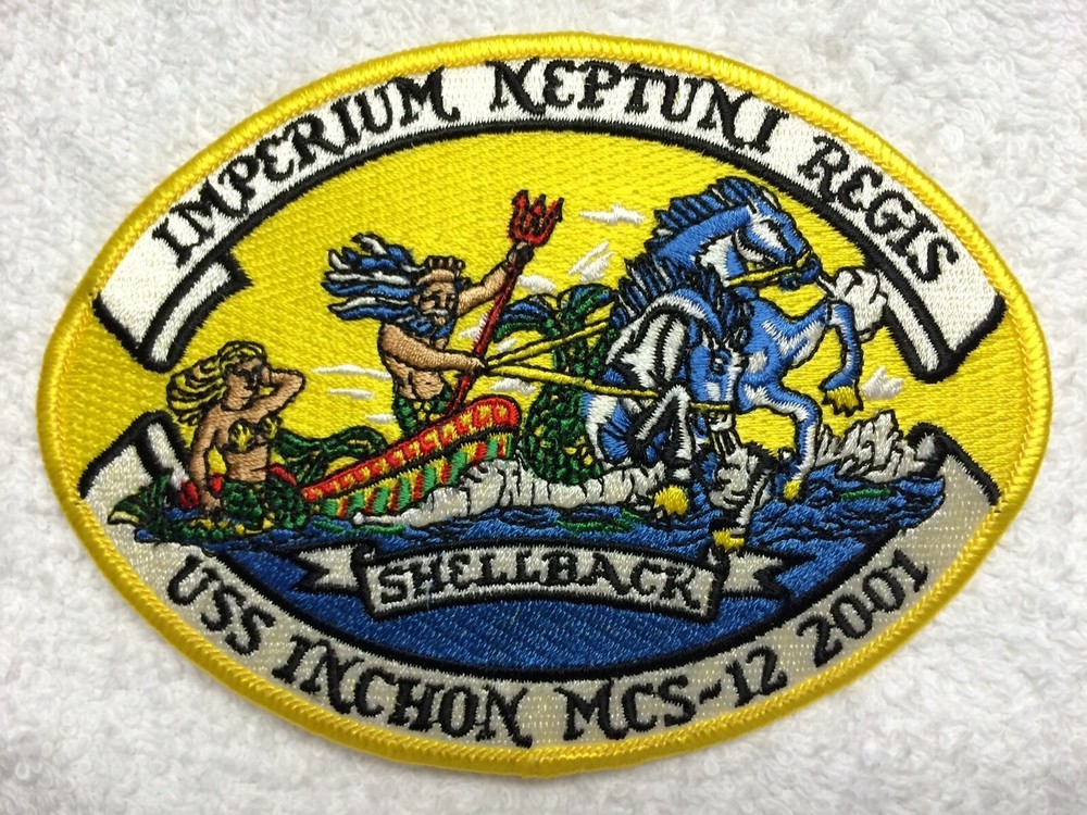 Patch of USS INCHON (MCS 12) Shellback
