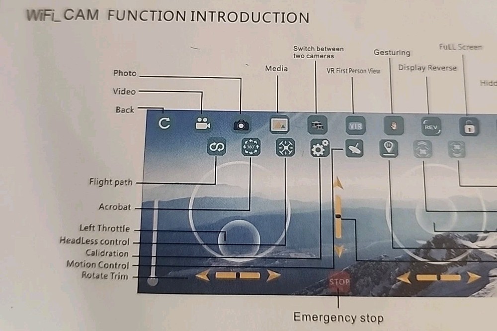 Drone Quadcopter Drone Pro with HD Camera Foldable RC