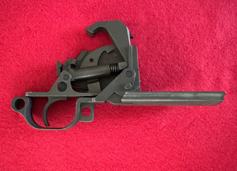 Scarce Superb Original WW2 US Complete Springfield M1 Garand Trigger Assy 1944