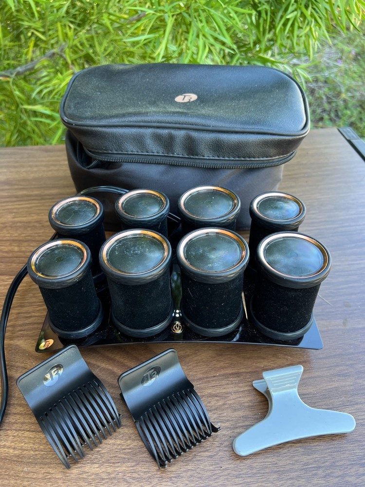 T3 Micro Volumizing Hot Rollers Luxe Set - 8 Rollers & Clips - HeatCore Tech