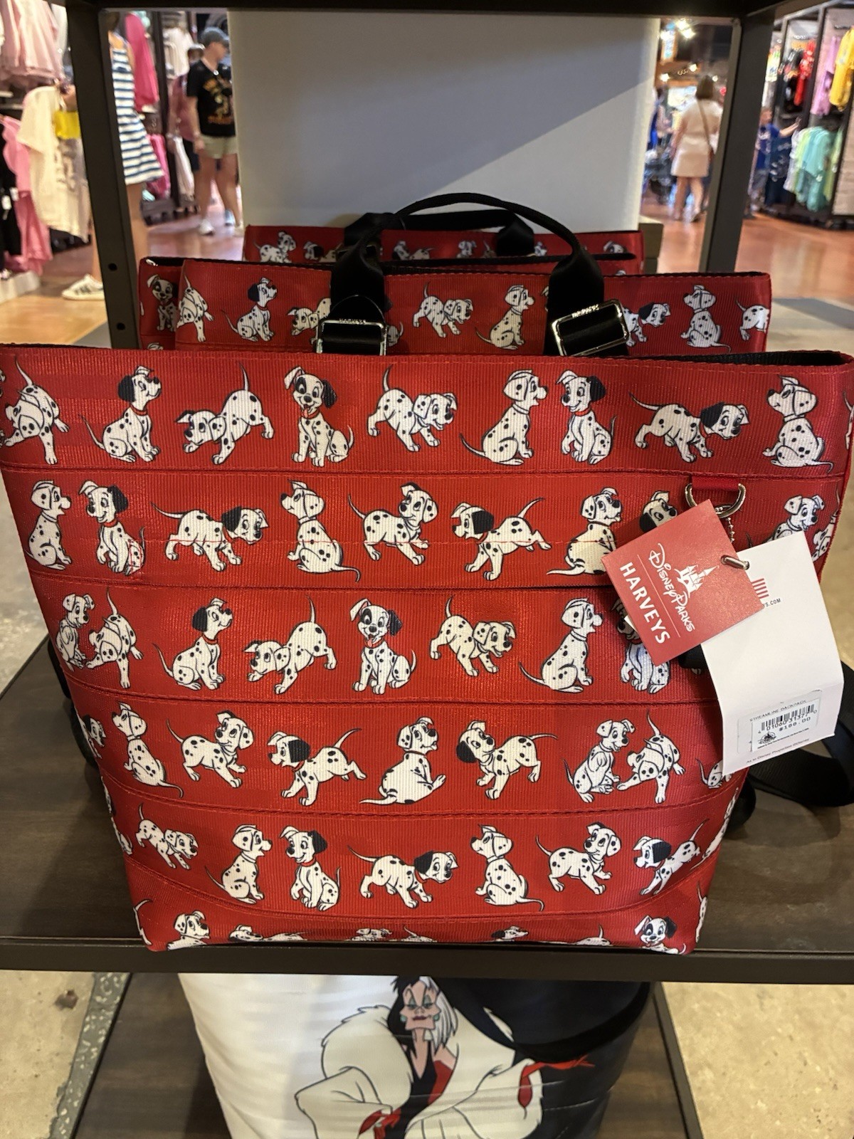 2026 Disney Parks Harveys 101 Dalmatians Streamline Backpack New