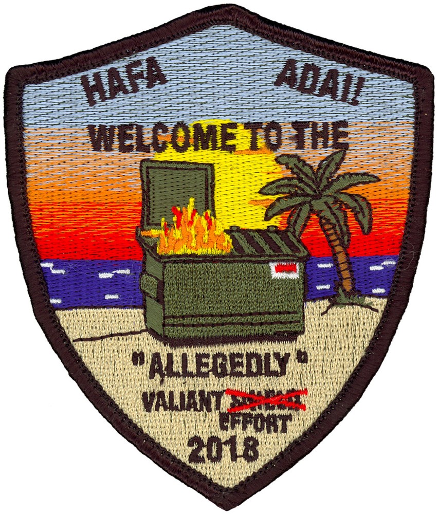 USMC MARINE FIGHTER ATTACK SQUADRON 121 (VMFA-121) – VALIENT SHIELD/EFFORT PATCH