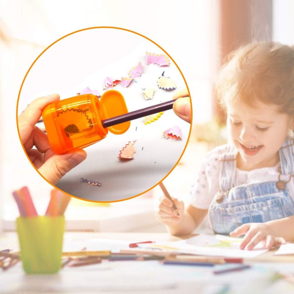 Pencil Sharpener, Manual Sharpeners, A-Pencil sharpener, Multicolor