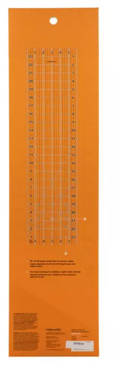 Fiskars Sewing Ruler - 6" x 24" New