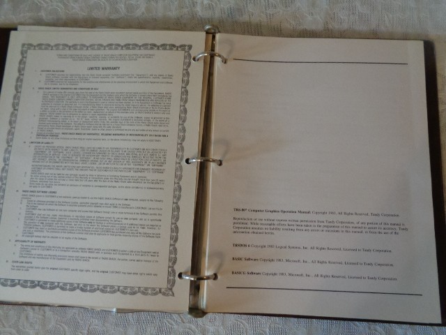 TRS - 80 Model 4 Computer Graphics w/Diskette Catalog No. 26-1126