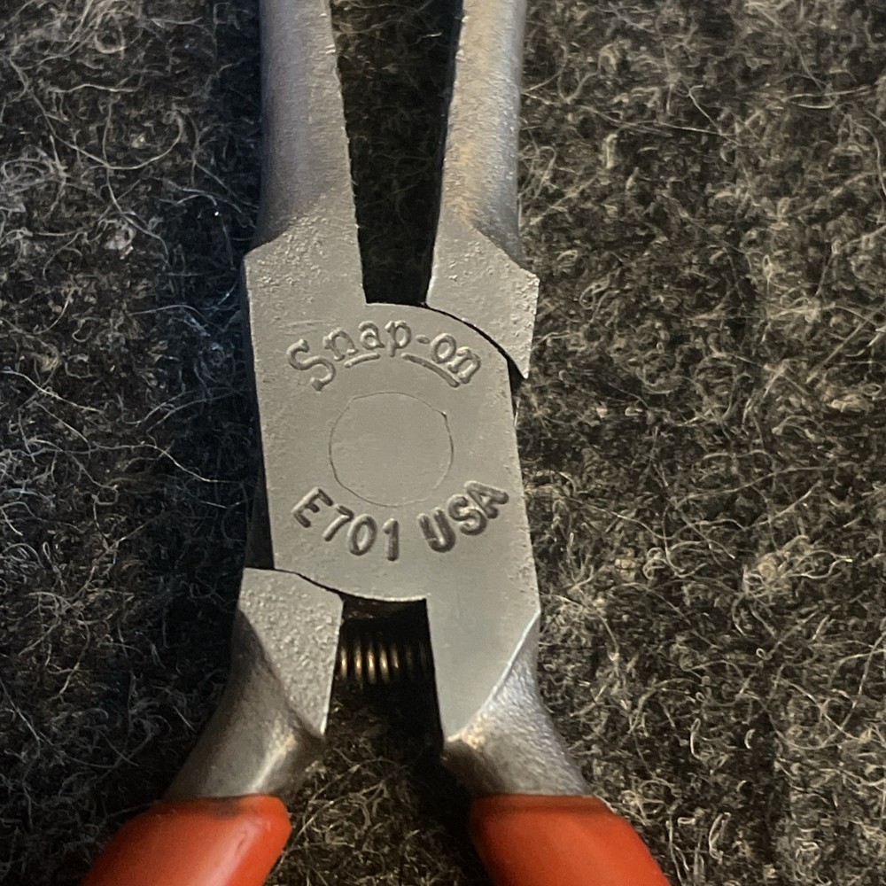 Snap-On E701 6.5" Red Handle Needlepoint Spring Handle #2