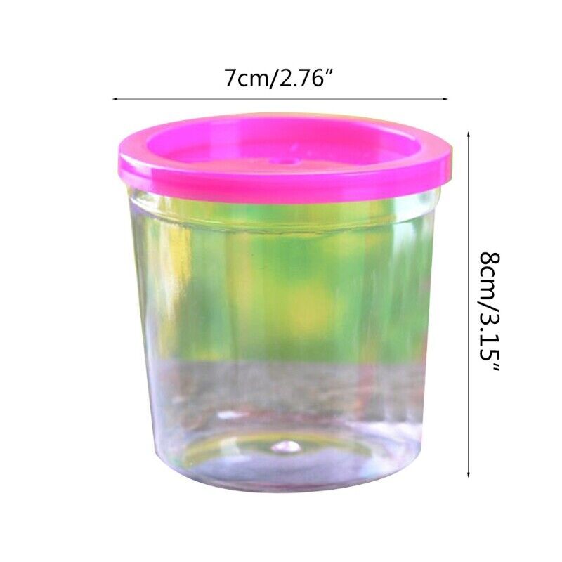 Mini Betta Cup Plastic Fish Tank with cover. Betta Tank. Beta cup