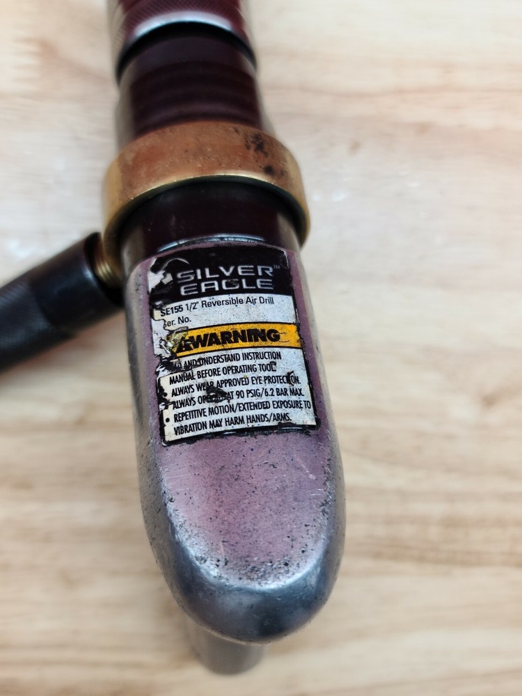Silver Eagle By Matco SE155 1/2" Reversible Pneumatic Air Drill With Handle