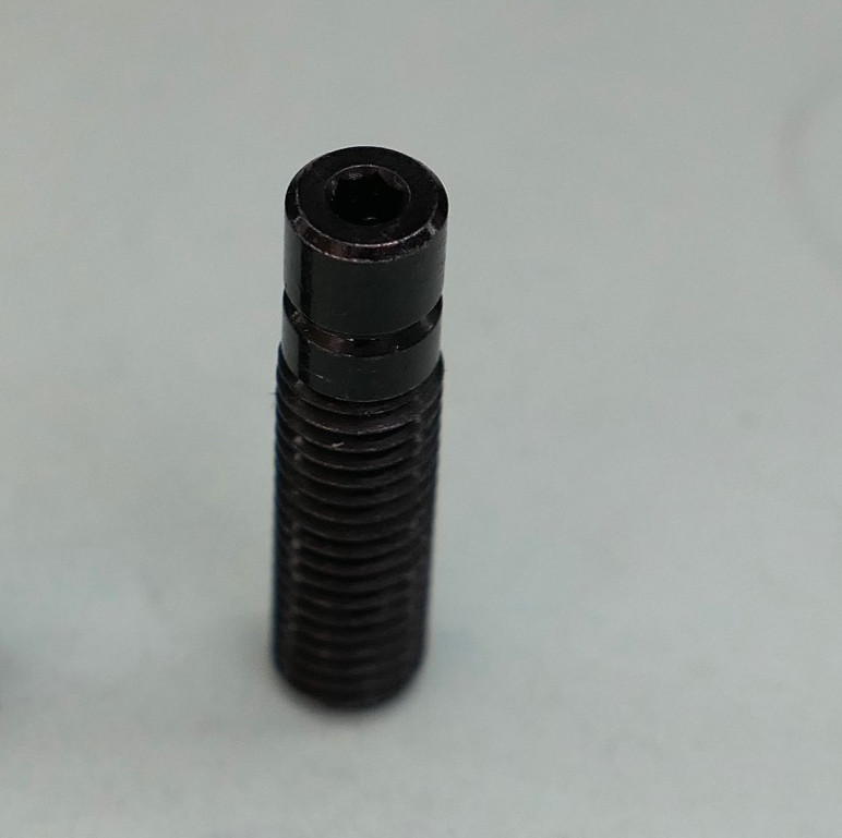 1 Ibanez Edge Zero II Tremolo Bridge Post Stud Black #2LE2B