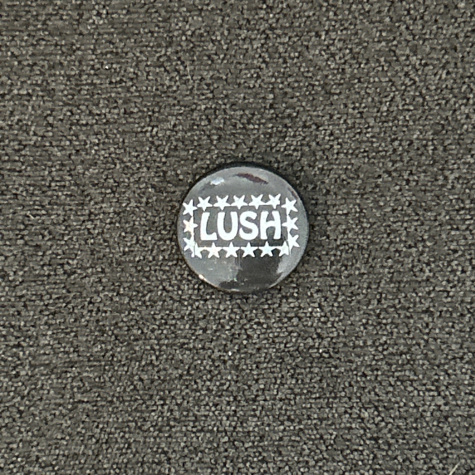 Supreme Lush Pin Black Holographic Badge New York Logo FW19 Brand New