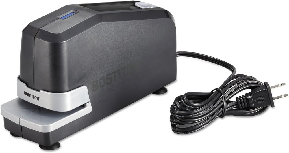Impulse Drive, 30 Sheet Electric Stapler, No Jam Technology, Easy Reload, Black