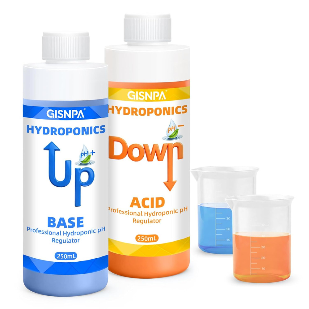 Ph down & Ph up for Hydroponics, Ph Control Kit for Hydroponic Nutrients – 250Ml