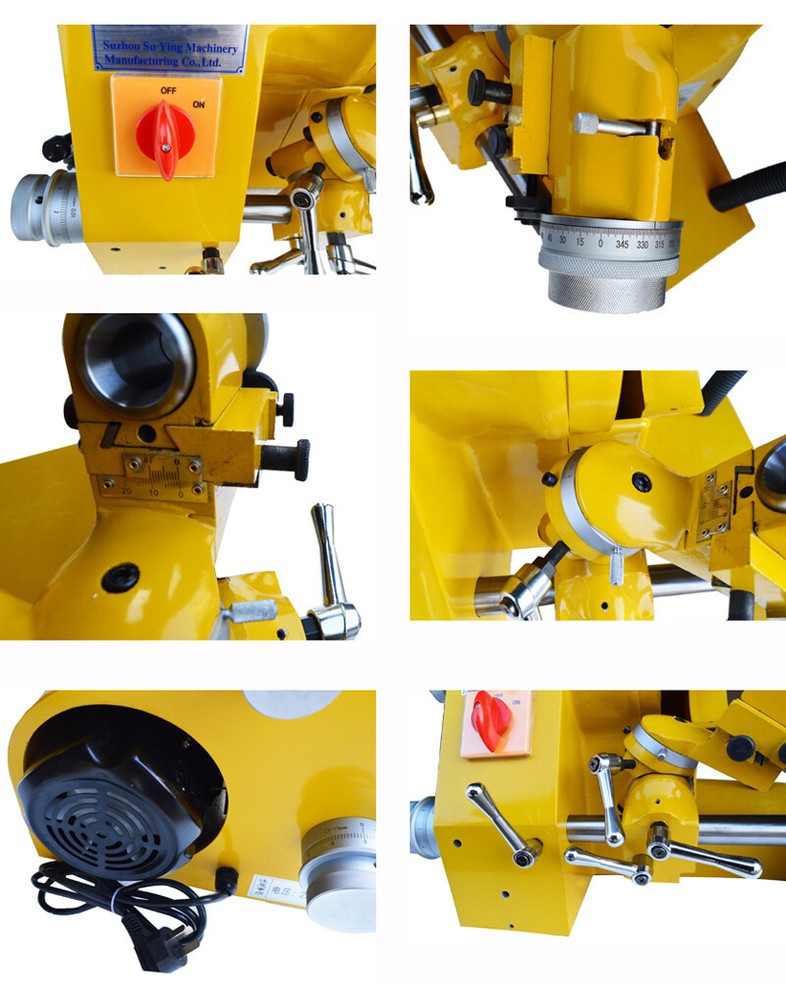 220V Universal Multi-functional Cutter Grinder Sharpener for End Mill