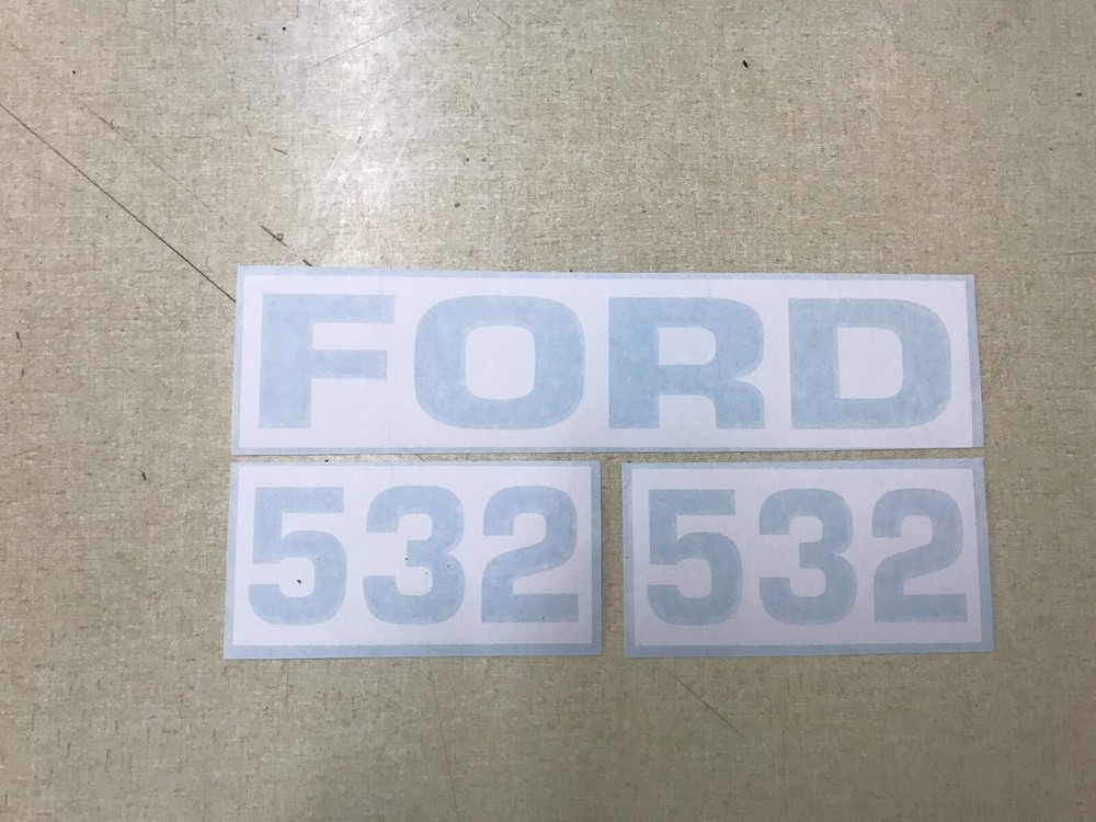 Ford 532 Baler decals