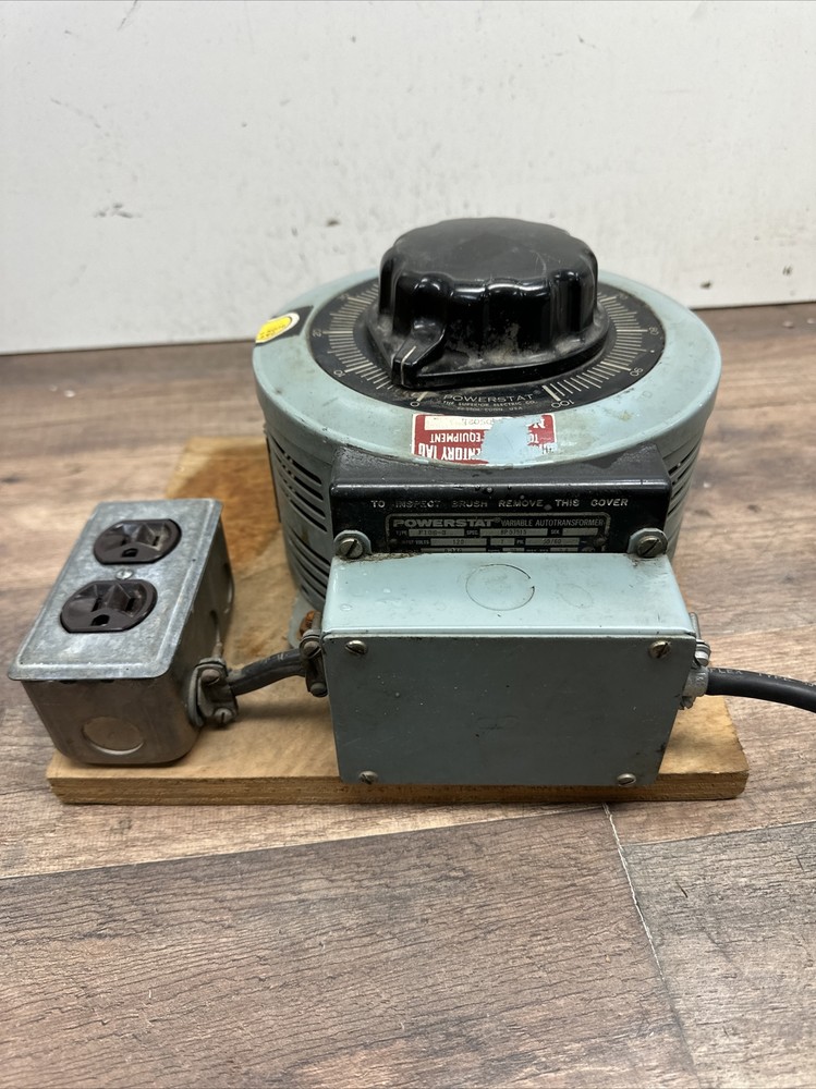 Superior Electric Powerstat Variable Autotransformer, 0-140V, 20A