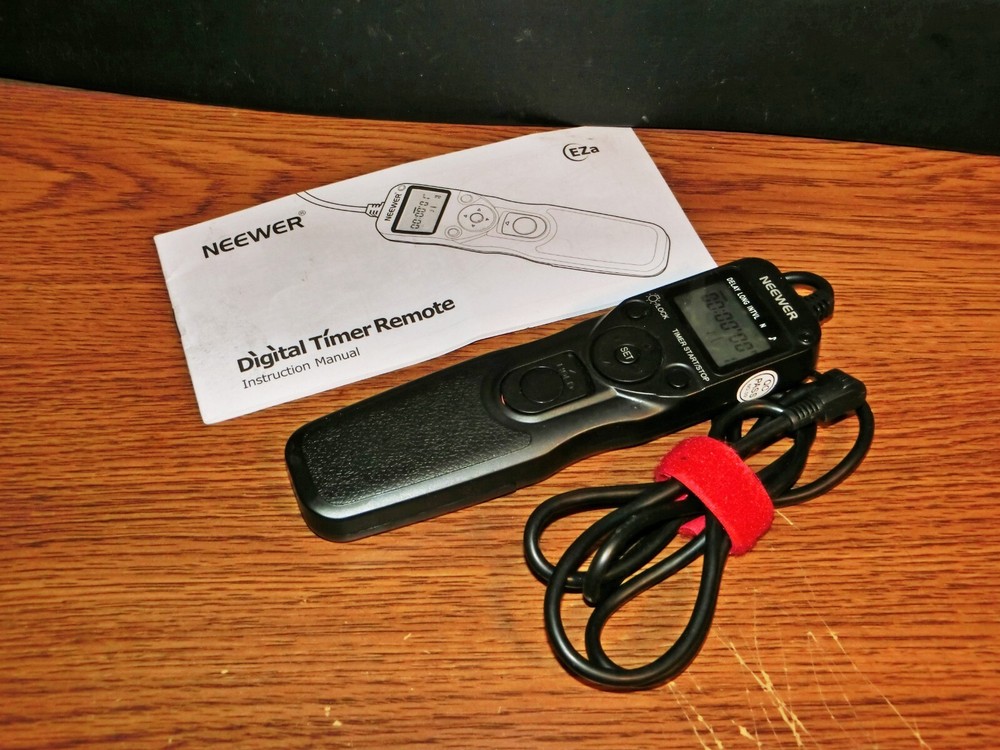 NEEWER Timer Remote Control With Cord for Canon | Shutter | Release | EZA-C1