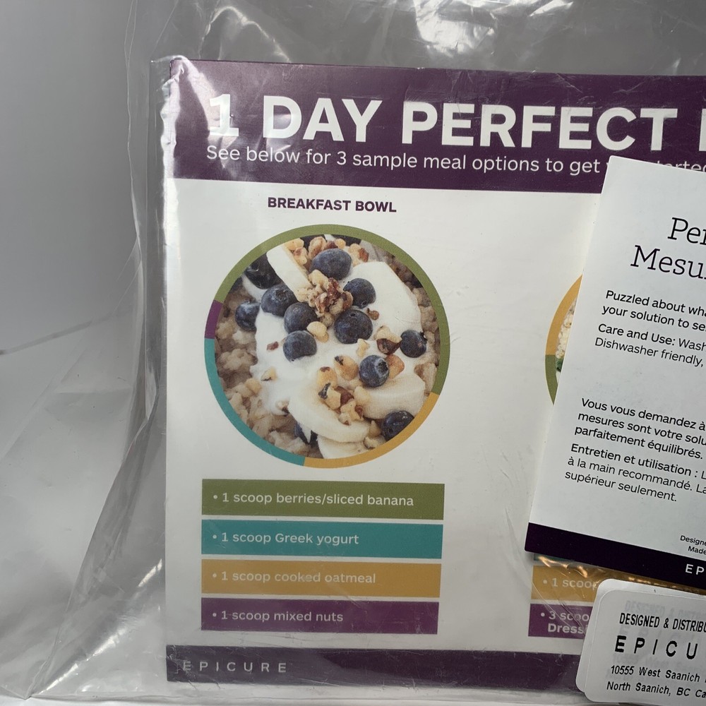 Epicure Perfect Portion Scoops, NEW