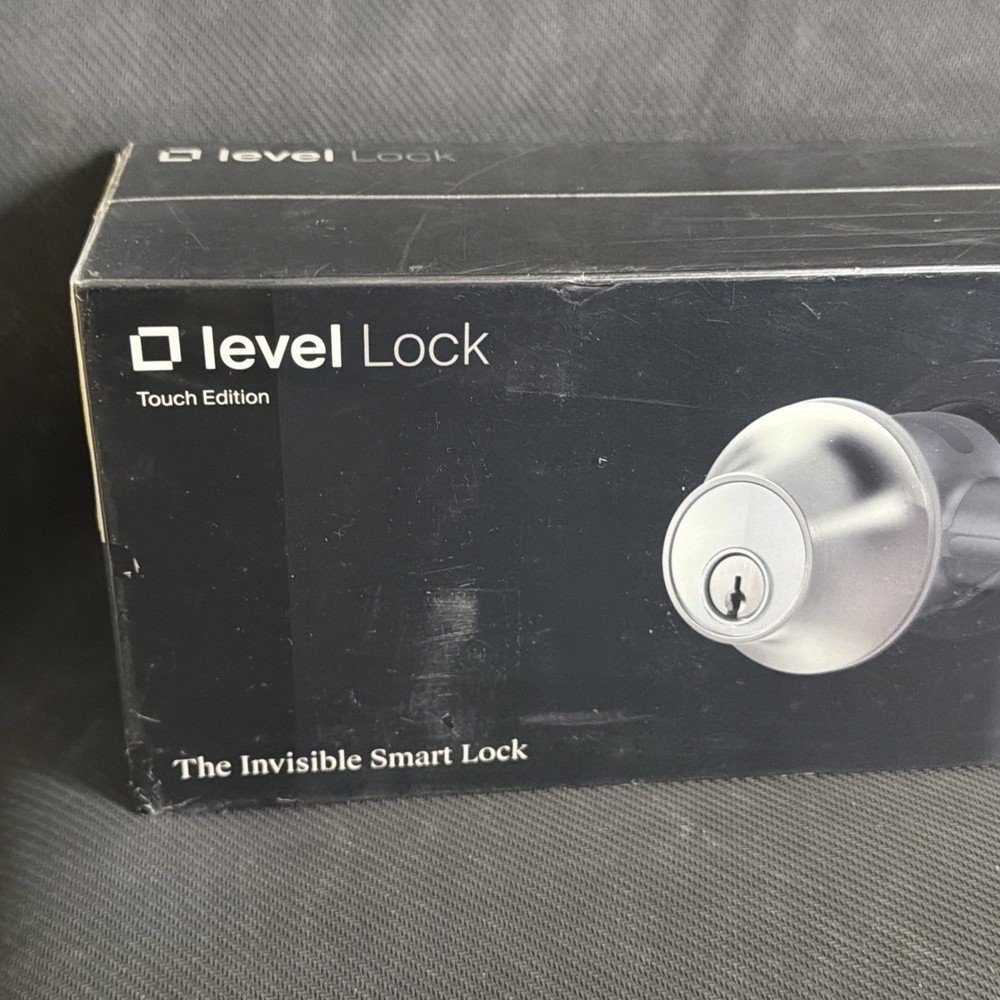 Level Lock Touch Edition Smart Lock Bluetooth Apple HomeKit Ring Compatible NEW