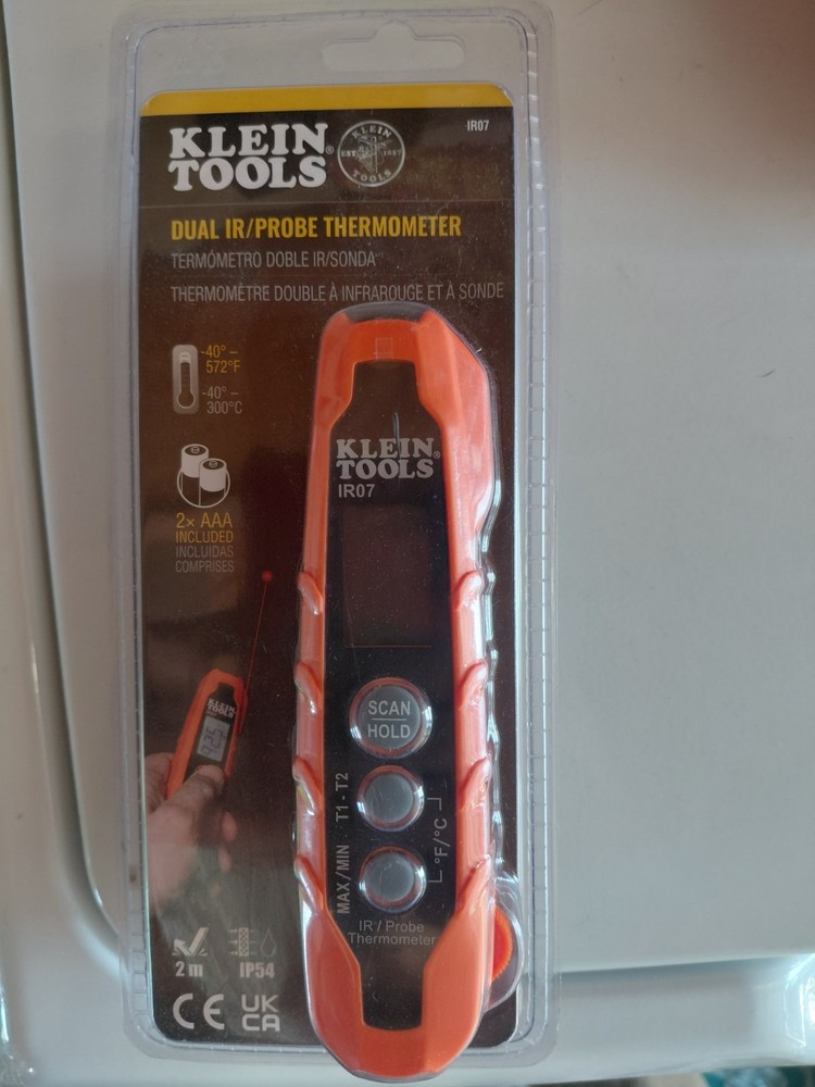 Klein Tools IR07 Dual IR/Probe Thermometer
