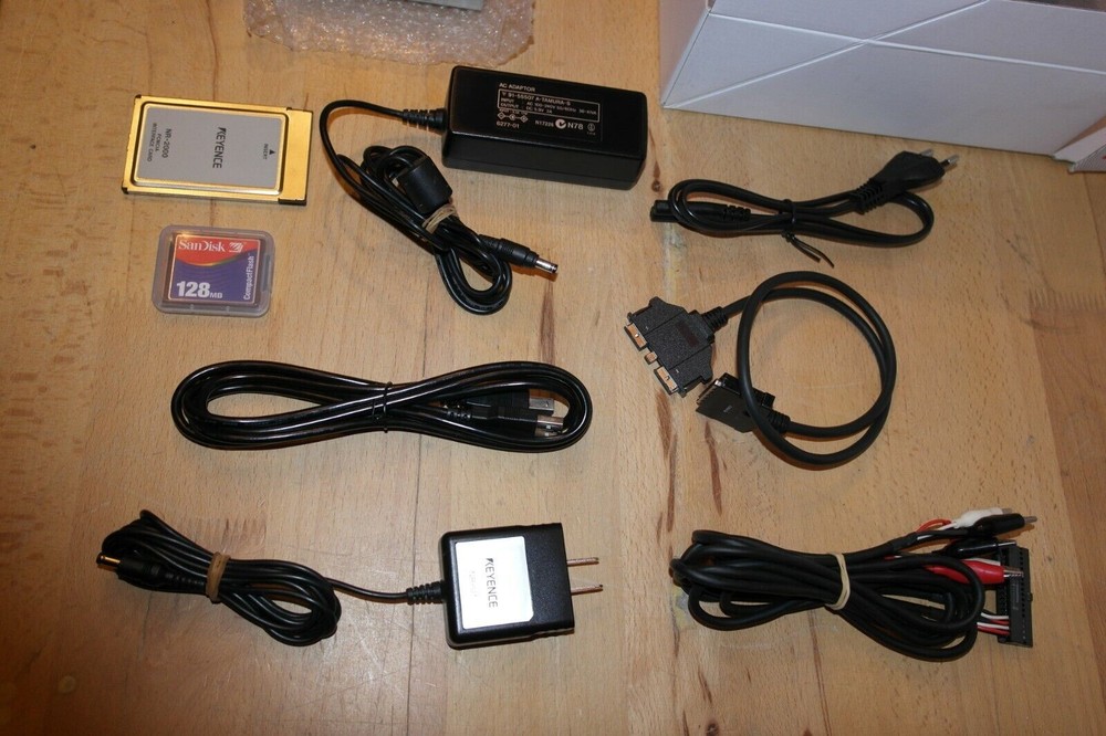 Keyence NR-2000 Temperature Record 400kHz Japanese Data Acquisition System