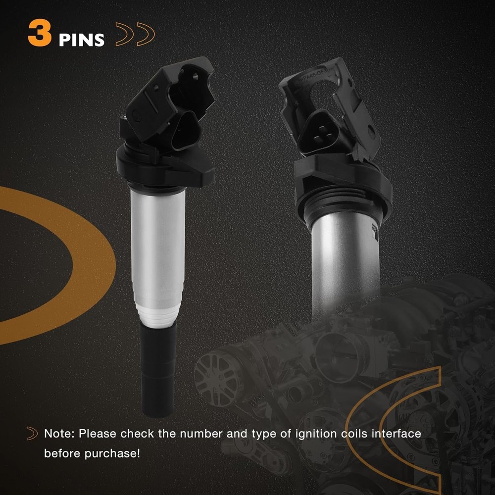 Mini Cooper Paceman Coil Pack UF598 Spark Plugs