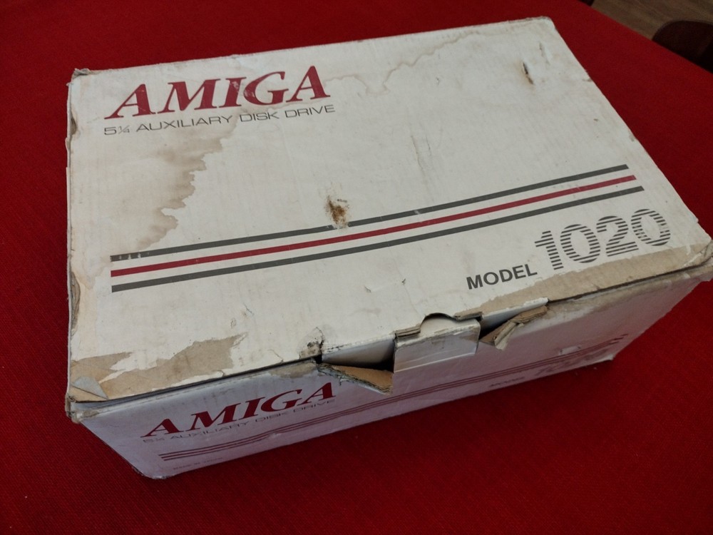 1020 External 5.25" Floppy Disk Drive For Commodore Amiga Collector