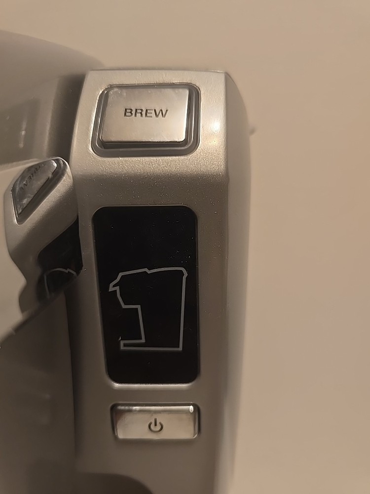 Keurig K-Cup K10 Mini Plus Silver Single Serve Coffee maker