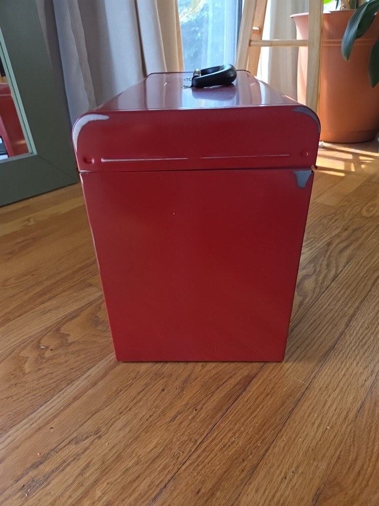 Vintage Craftsman 2 Two Drawer Deep Top Tool Box Red Toolbox