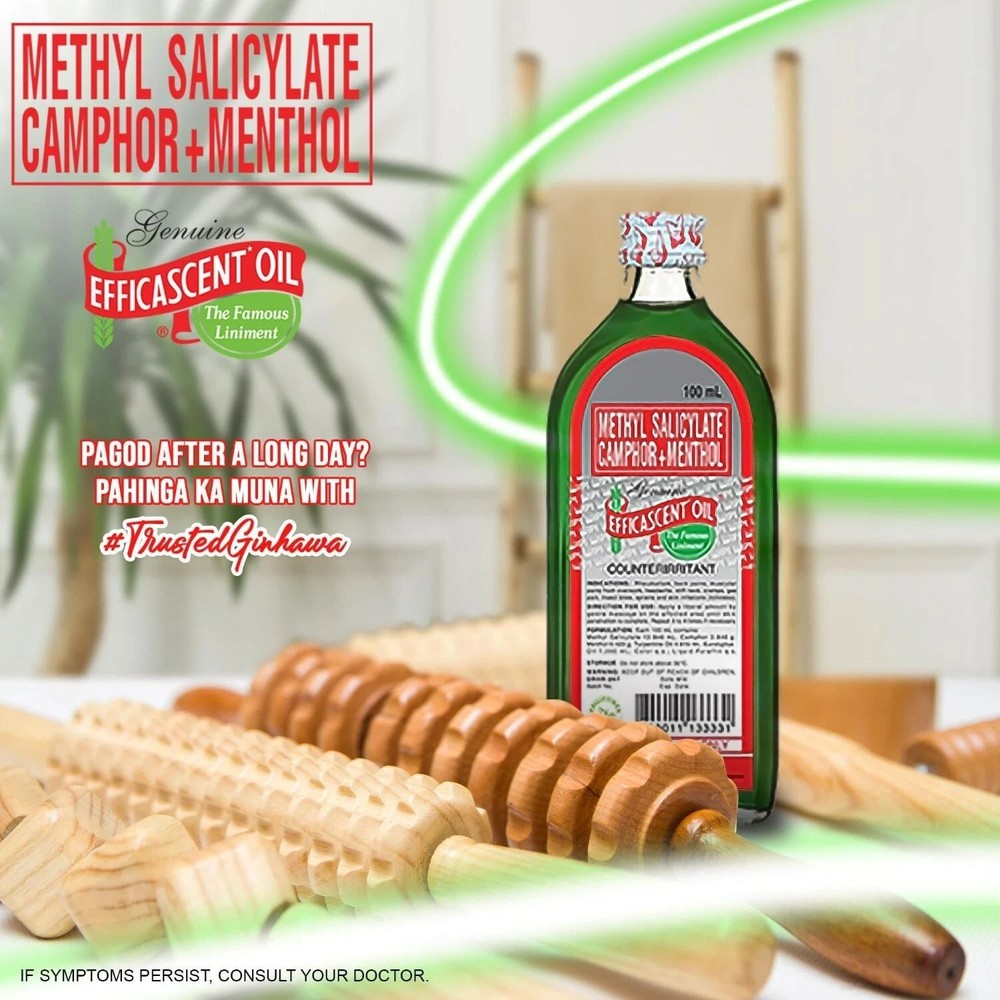 2 Bottles ORIGINAL Efficascent Oil 100ml Each