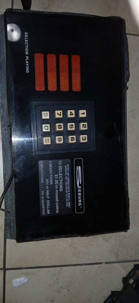 Seeburg Jukebox Control Panel DCC4 untested