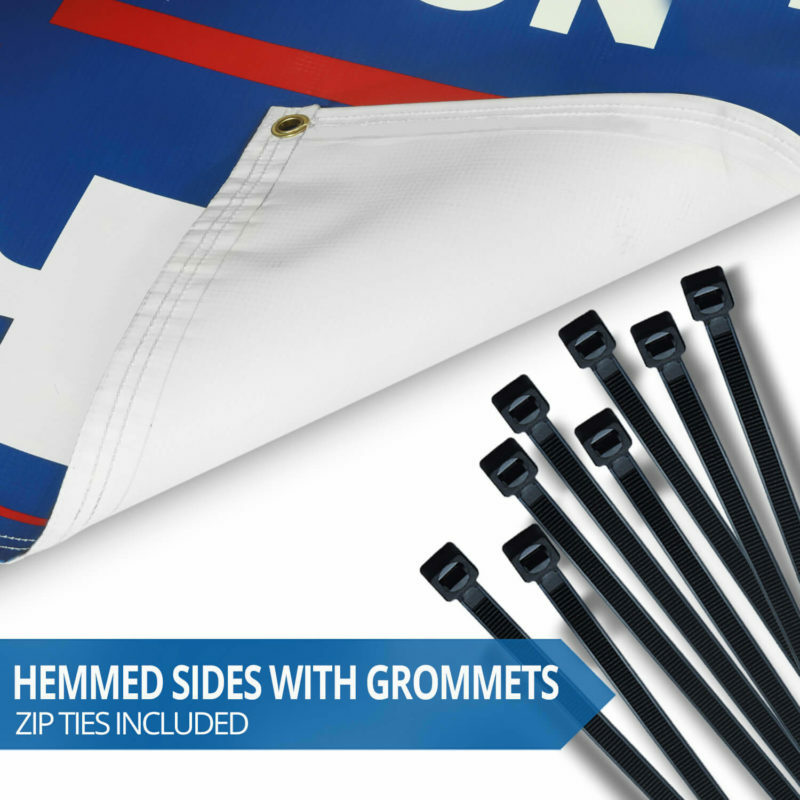 Anley Custom Vinyl Banner - 13oz Heavy Duty Vinyl Sign - Personalized Banner