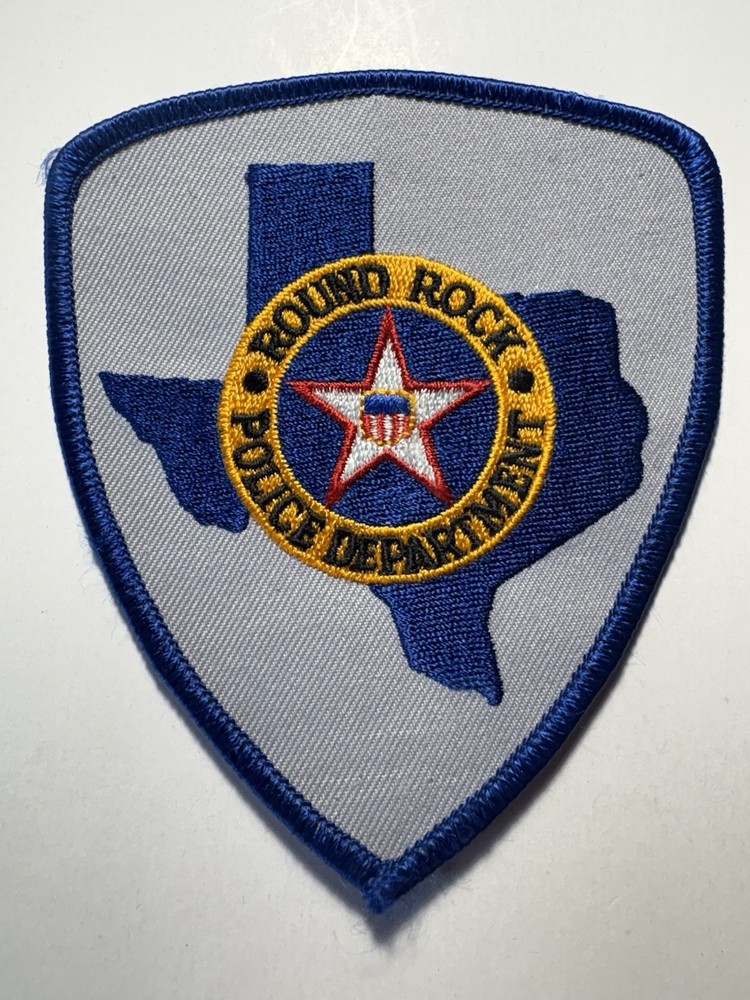 Round Rock Texas Police Patch