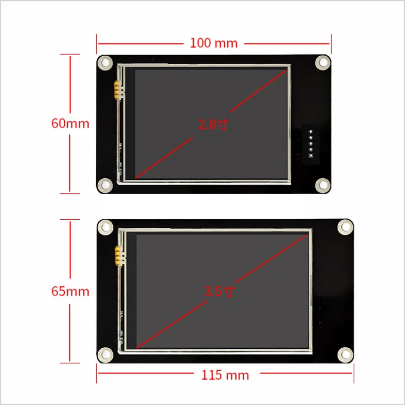 for Chitu 2.8-inch 3d printer color touch screen