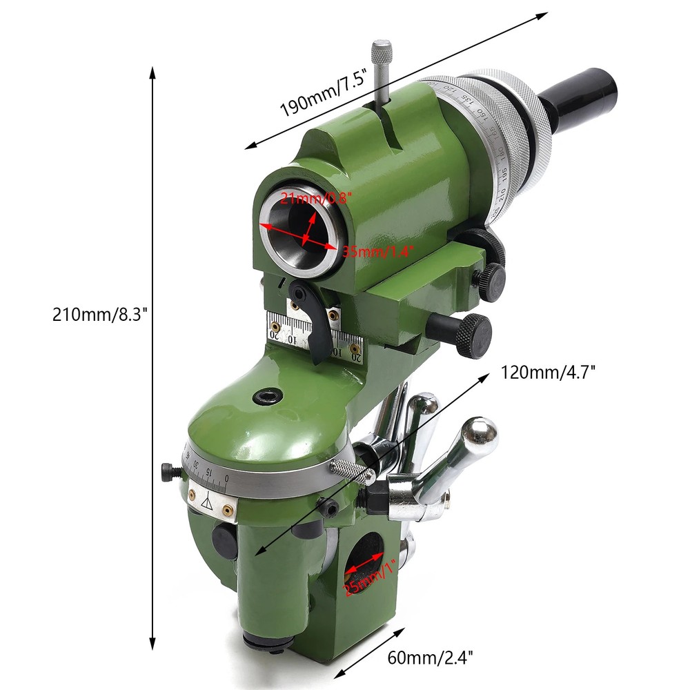 Universal Cutter Grinder Tool Multifunctional Grinding Milling Machine Sharpener