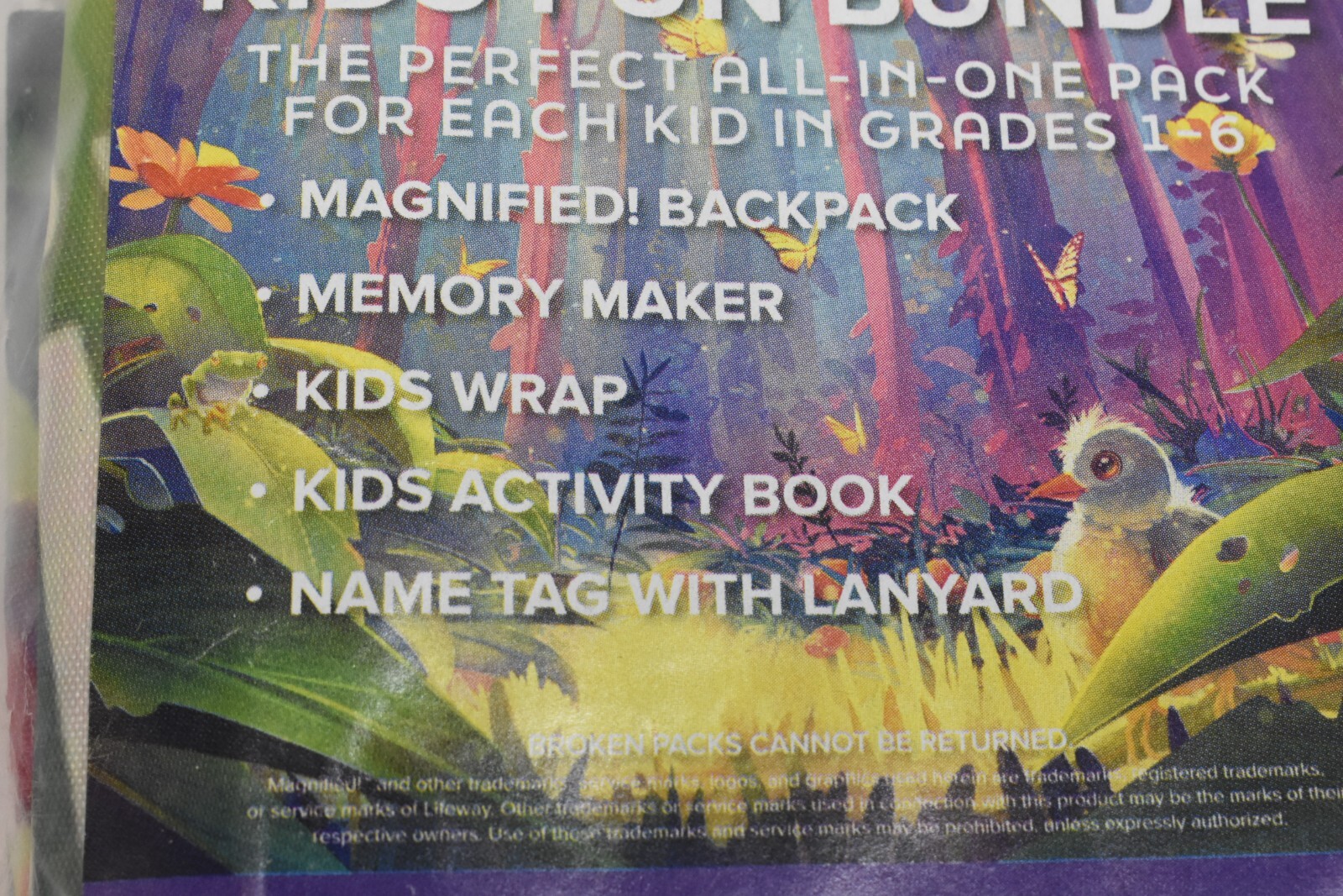 Lifeway VBS 2025 Magnified Kids Fun Bundle Religion Christian Ministry 9 Pack