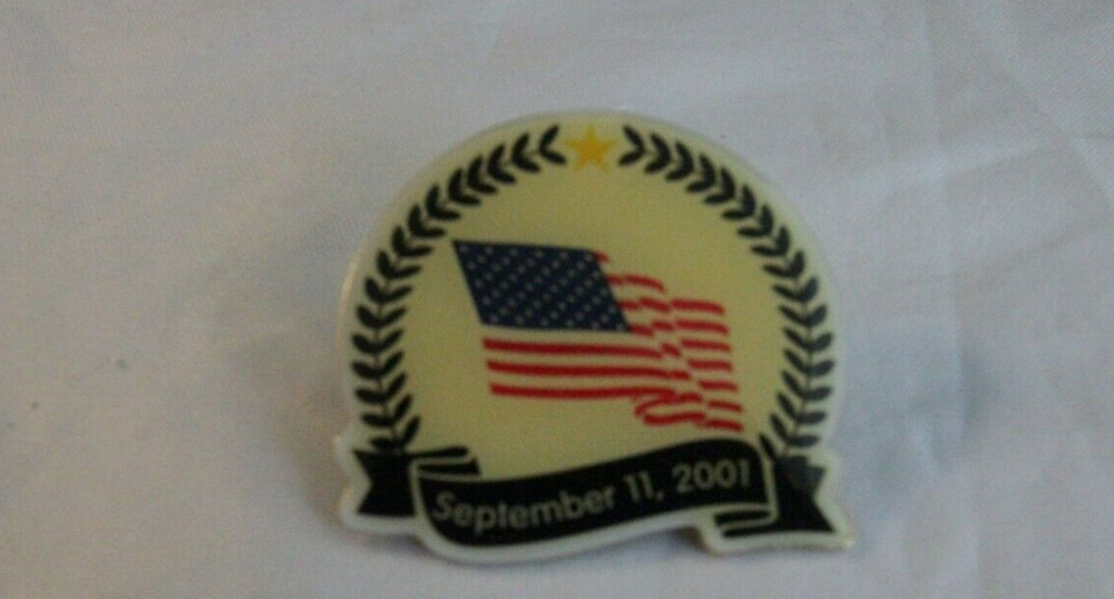 September 11, 2001 Remembrance Flag Lapel Pin