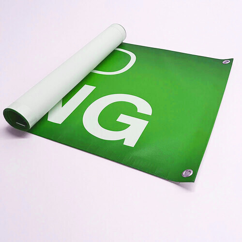3' x 12' Full Color Custom 13oz Vinyl Banner - Free Basic Design Include