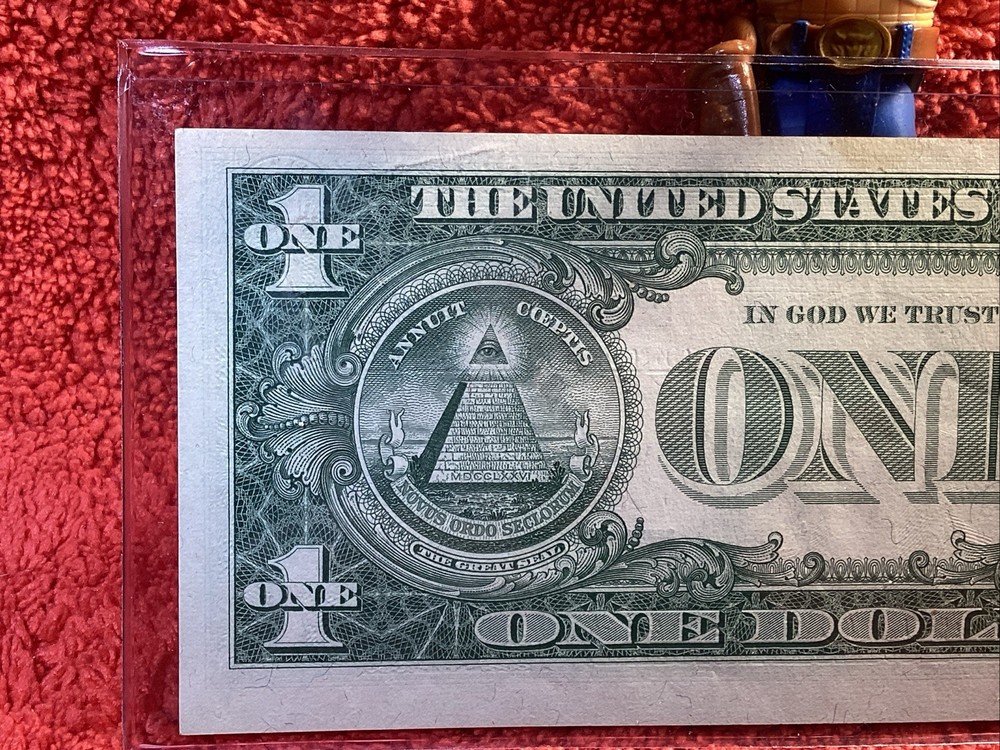 1957 $1 ONE DOLLAR SILVER CERTIFICATE UNC. MISCUT ERROR FREE SHIPPING 🚢