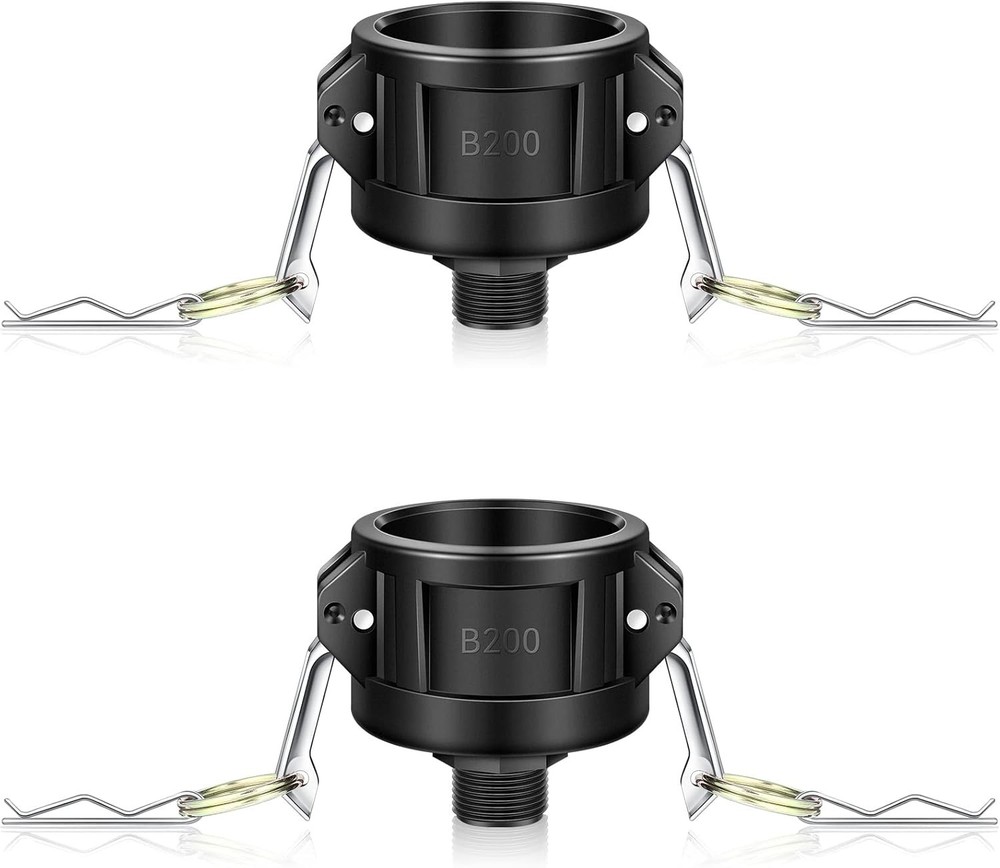 Leak-Proof 2" IBC Camlock Adapter for 3/4" Hose - Trusted Polypropylene Material