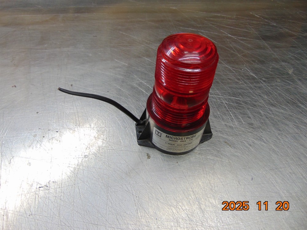 Tomar Microstrobe 480S-120 Red Strobe Light - short wire