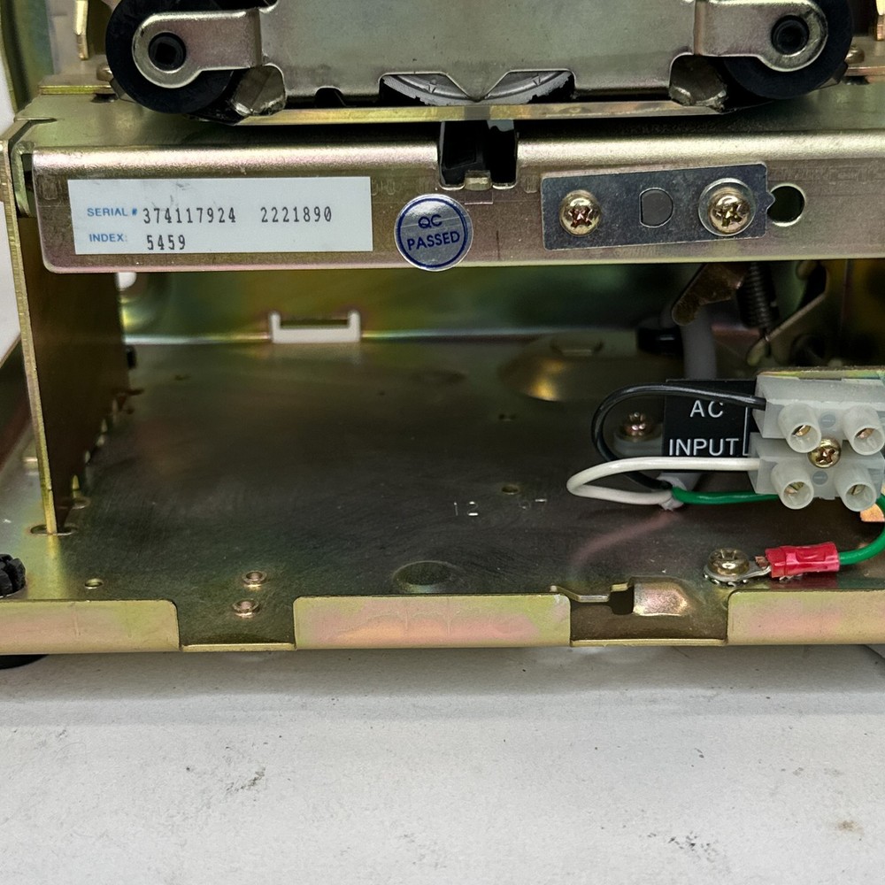 Amano Model 3636 Time Recorder Time Clock with Key working video