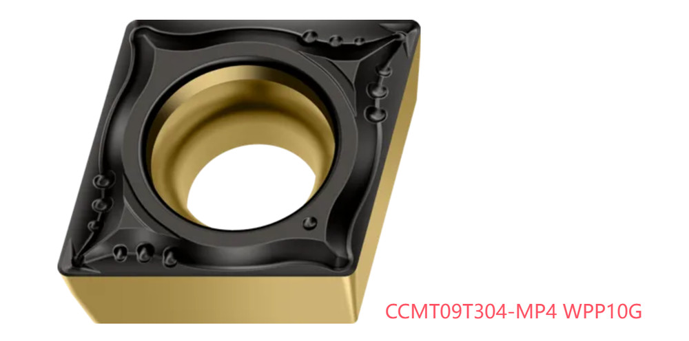 10 PCS  ORIGINAL  INSERTS      CCMT09T304-MP4 WPP10G