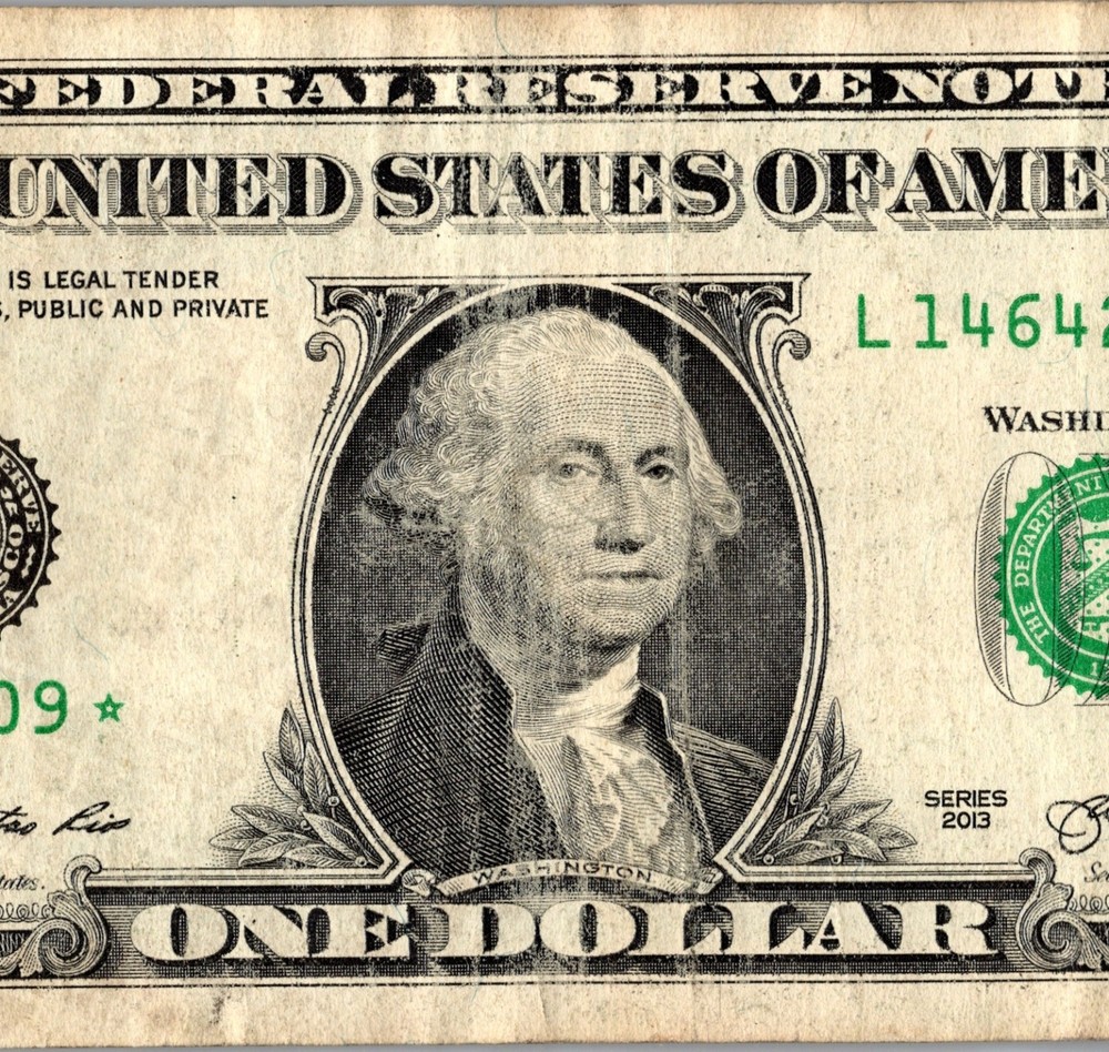 2013 L Star note Fancy Serial Number Regular Run