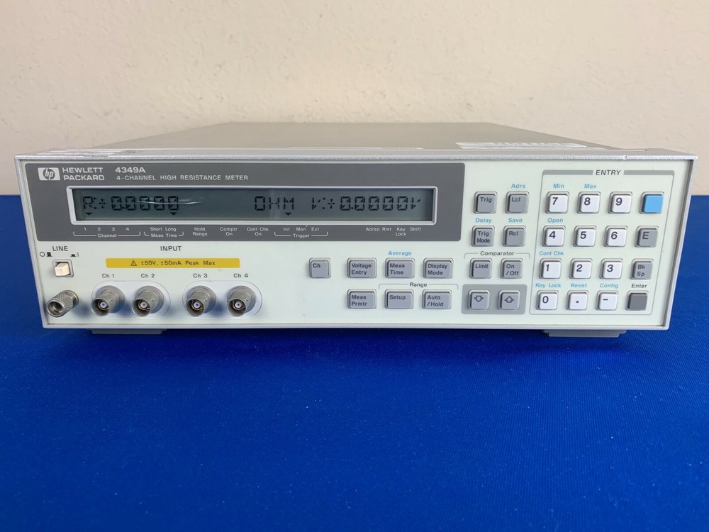 Agilent 4349A 4Ch High Resistance Meter