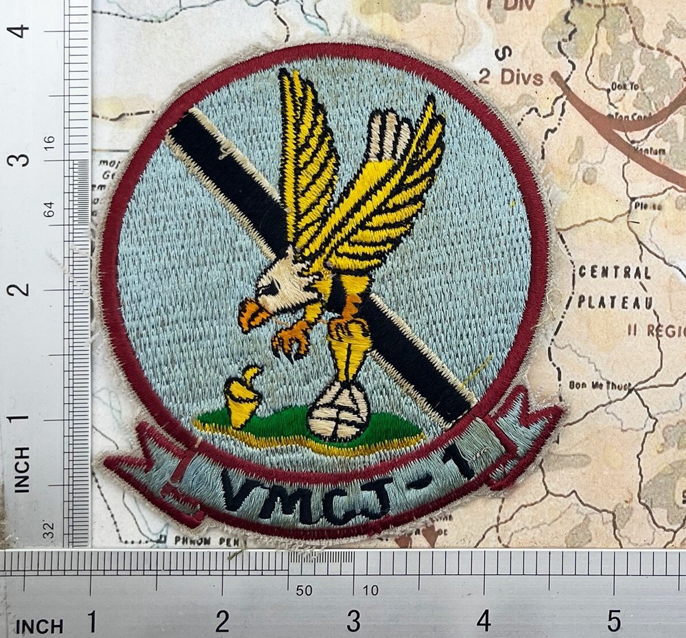 Patch USMC Marine Composite Reconnaissance Squadron VMCJ-1 patch  , t6-908