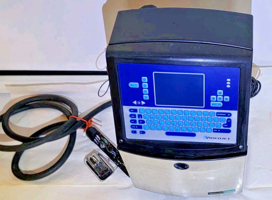 VideoJet 1510 Ink Jet Coder Nozzle needs repair AS IS