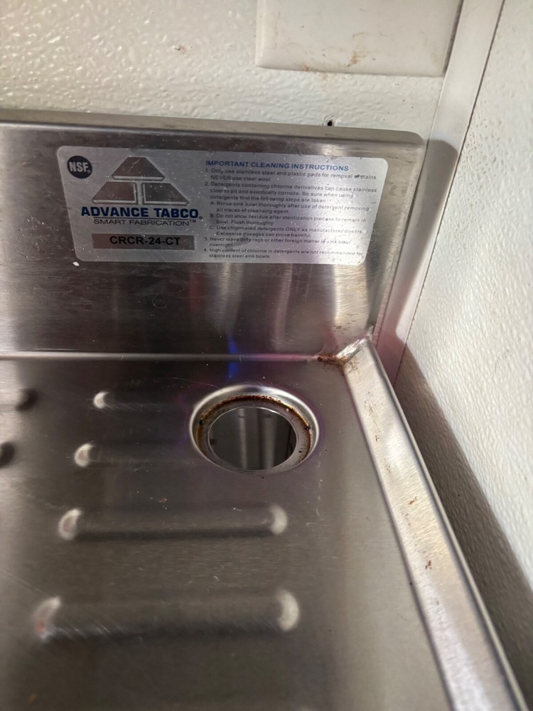 2 undercounter glass racks Advance Tabco